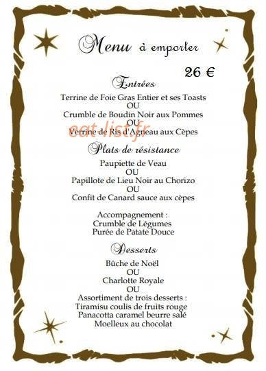 Resto Campagne — carte page 1