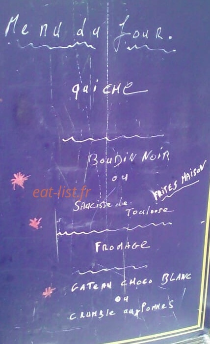 Café le Viaur — carte page 1