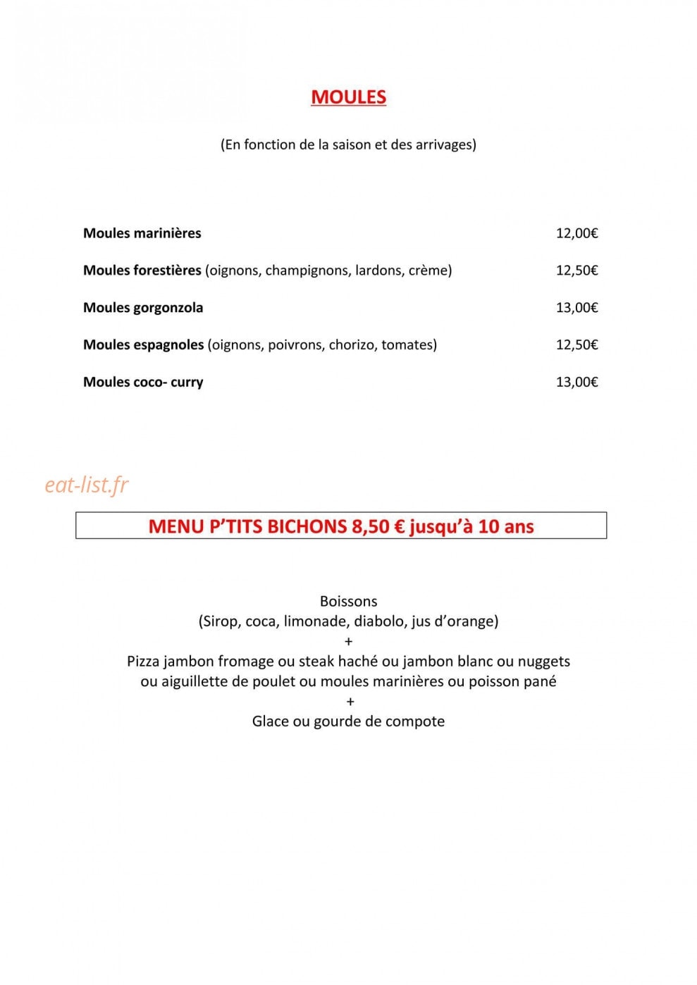 Le Wilson — carte page 6