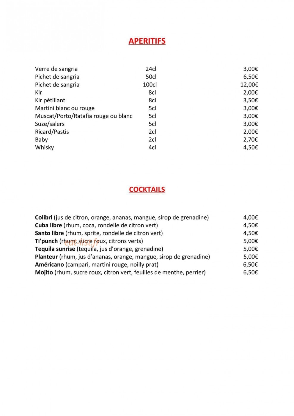 Le Wilson — carte page 2