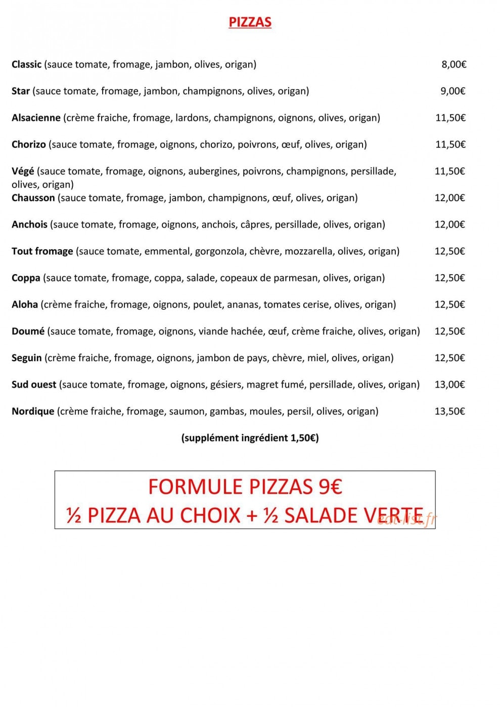 Le Wilson — carte page 5
