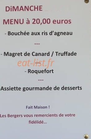 Les bergers — carte page 2