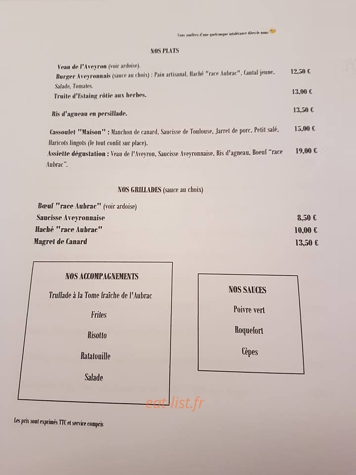 Bar de la Mairie — carte page 3