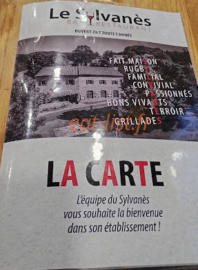 Le Sylvanès — carte page 1