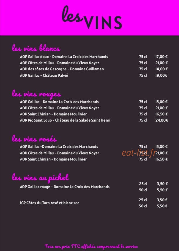 La Boria — carte page 2