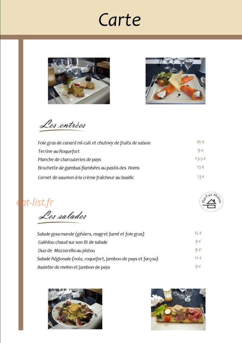 La Pièce de Bœuf — carte page 2