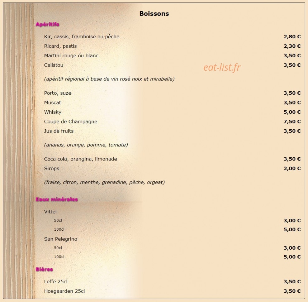 Le chat — carte page 1