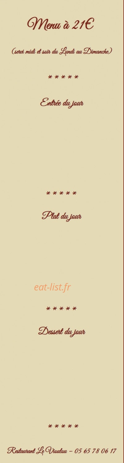 Le Vioulou — carte page 2