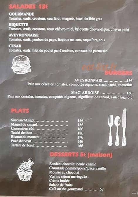 L'Ardoise — carte page 1