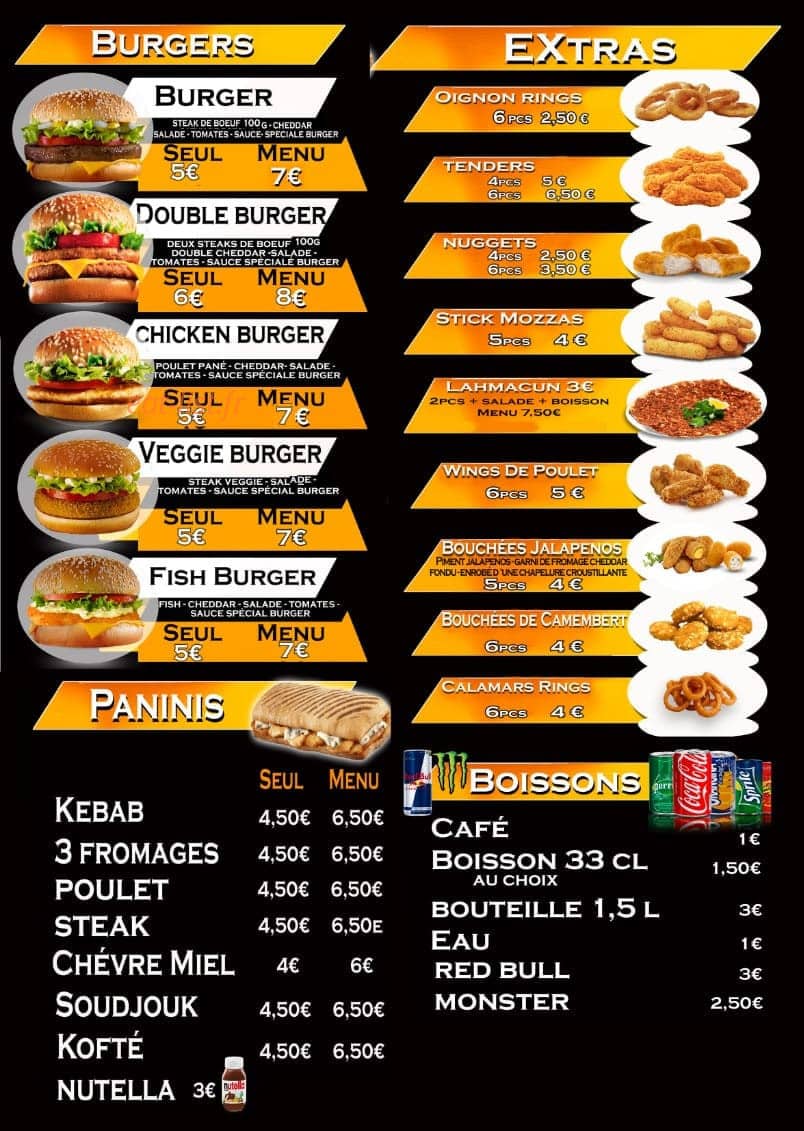 L'Escapade — carte page 2