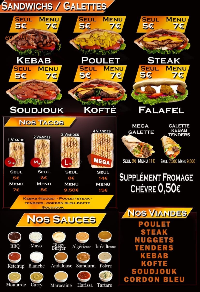 L'Escapade — carte page 4