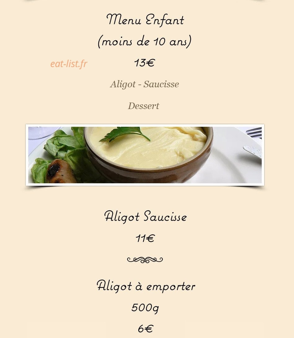Le Buron de l'Aubrac — carte page 2