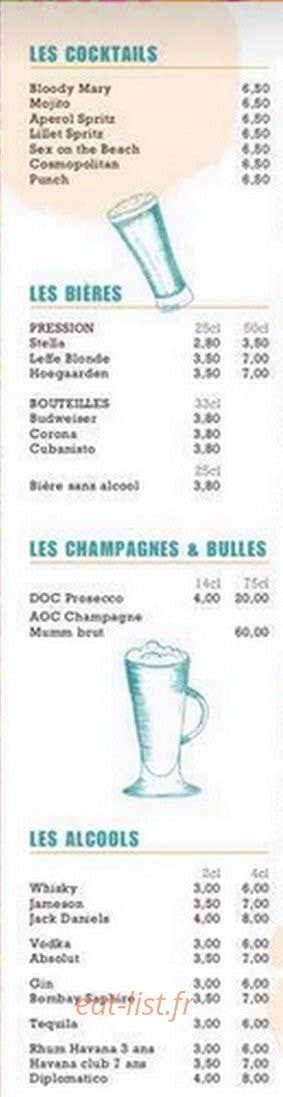 La Cabane d'en bas — carte page 2