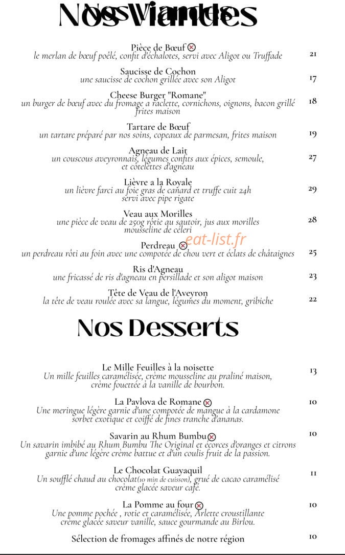 Maison Burgarella — carte page 2