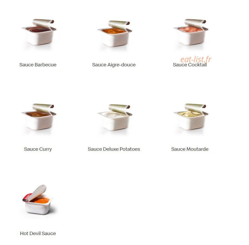 Mc Donald's — carte page 12