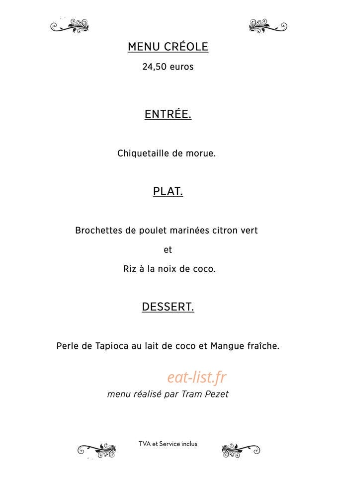 Le Faubourg — carte page 1