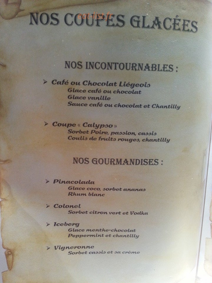 Le Calypso — carte page 7