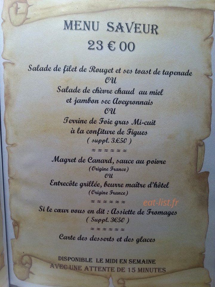 Le Calypso — carte page 5