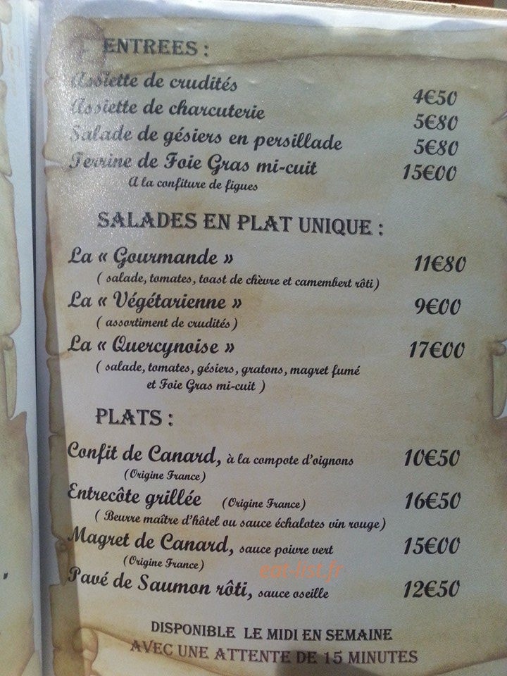 Le Calypso — carte page 3