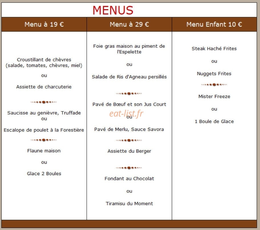 La Calquière — carte page 1