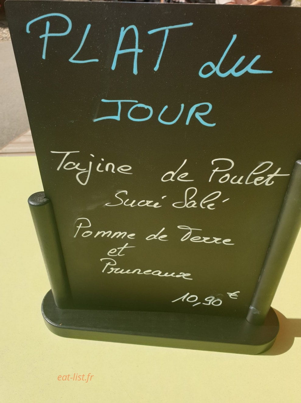 Le Bar Des Amis — carte page 1