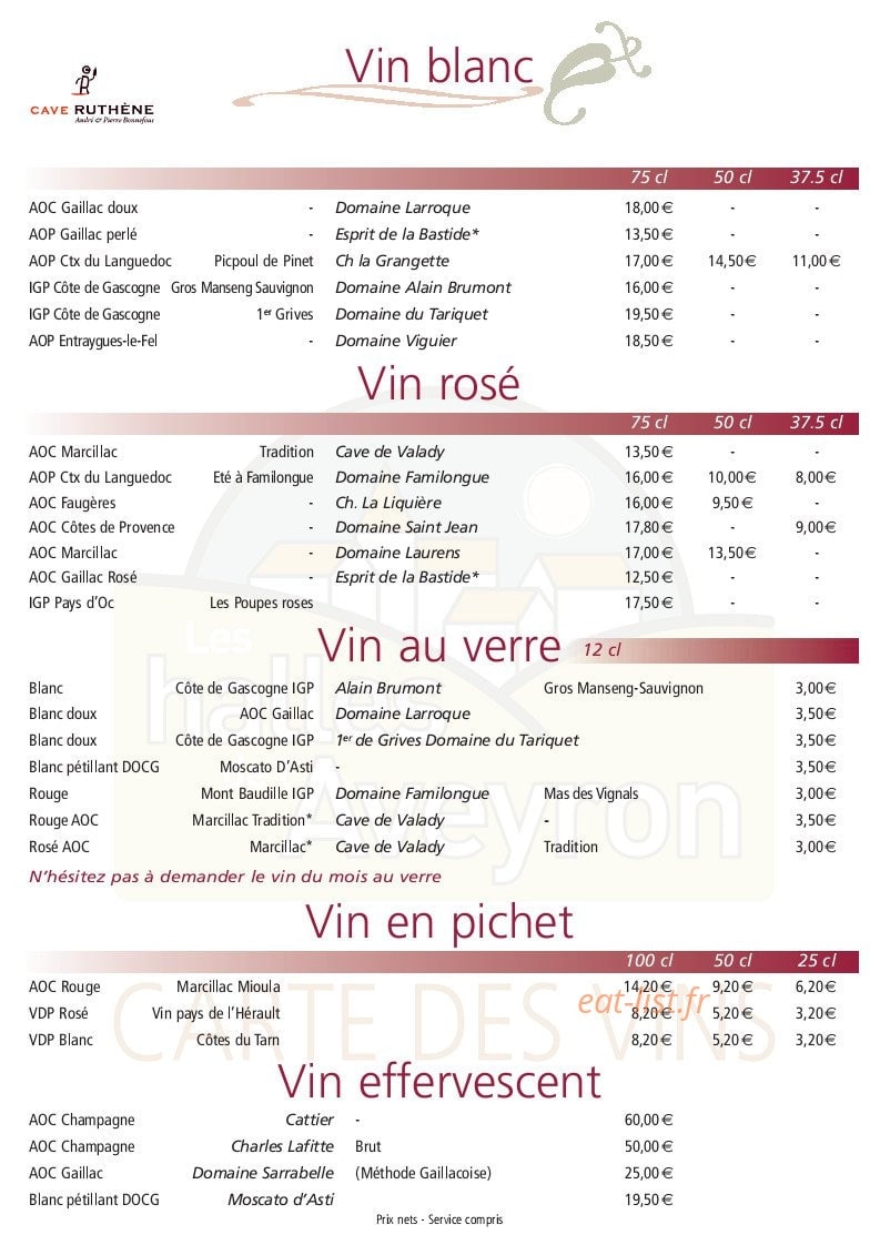 Les Halles de l'Aveyron — carte page 9