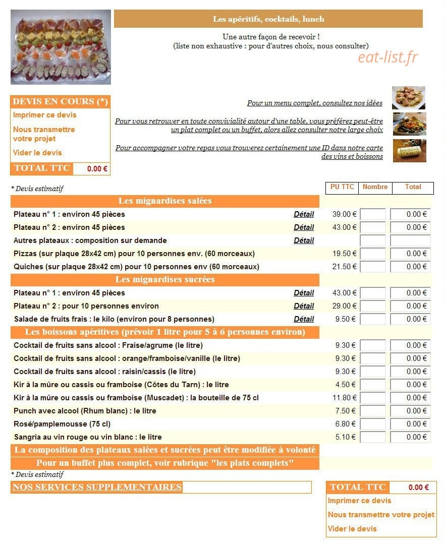 iD Repas — carte page 2