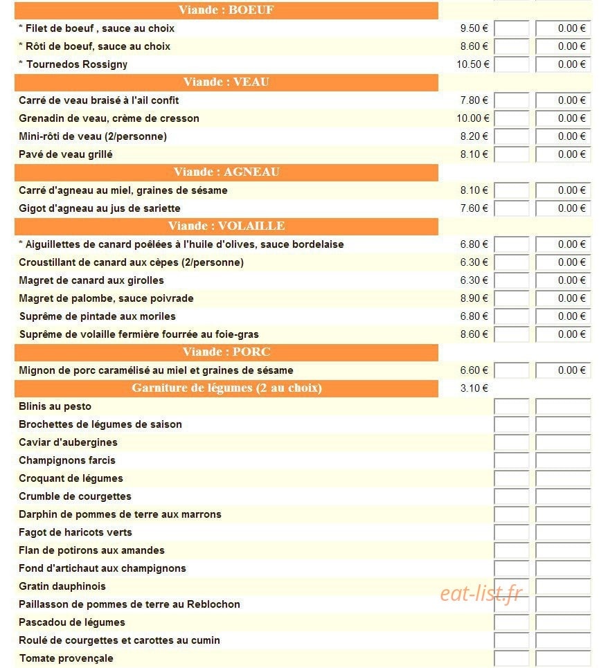 iD Repas — carte page 4