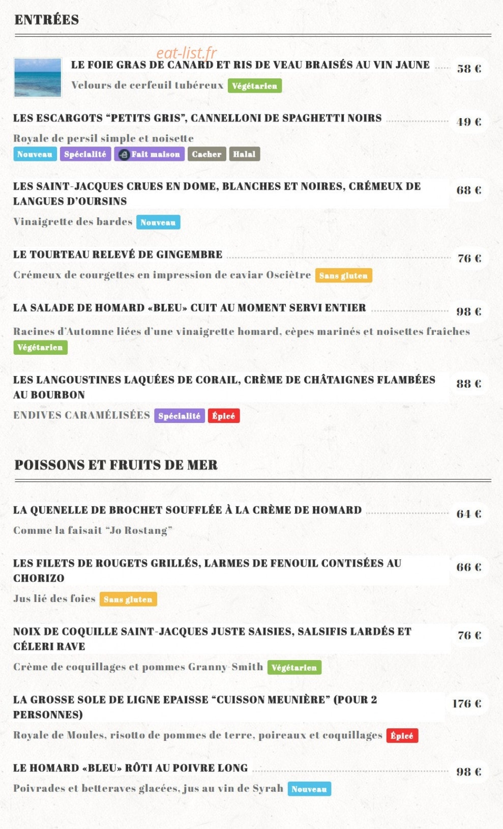Aux Pays Des Délices — carte page 1