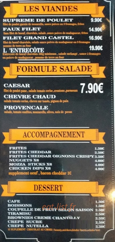Butcher's — carte page 3