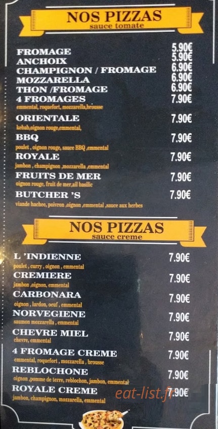 Butcher's — carte page 2