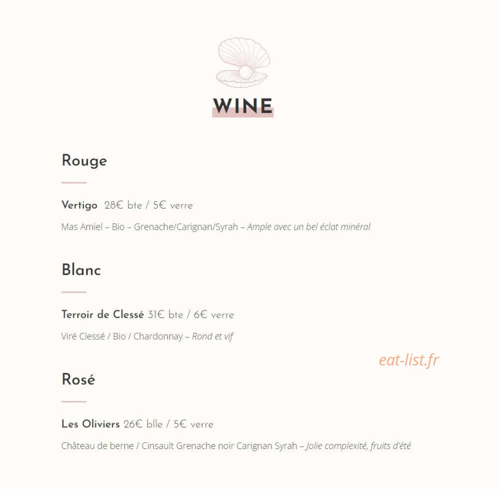 Cali Kitchen — carte page 8