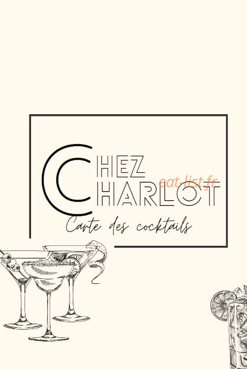 Chez Charlot — carte page 4