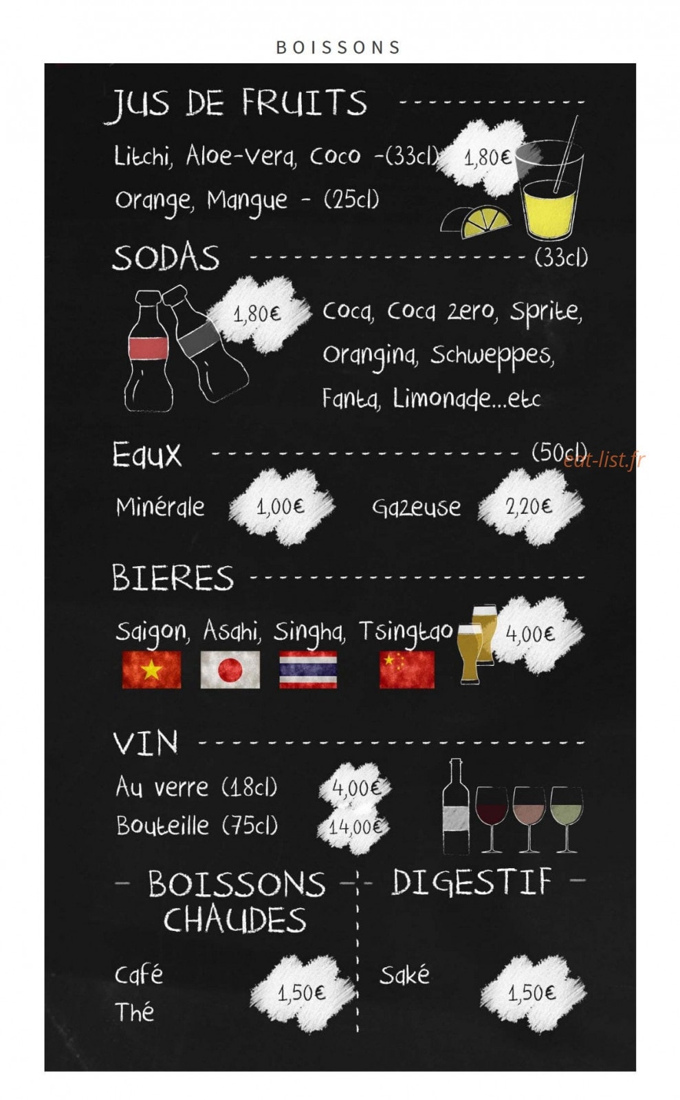 DaKao — carte page 4