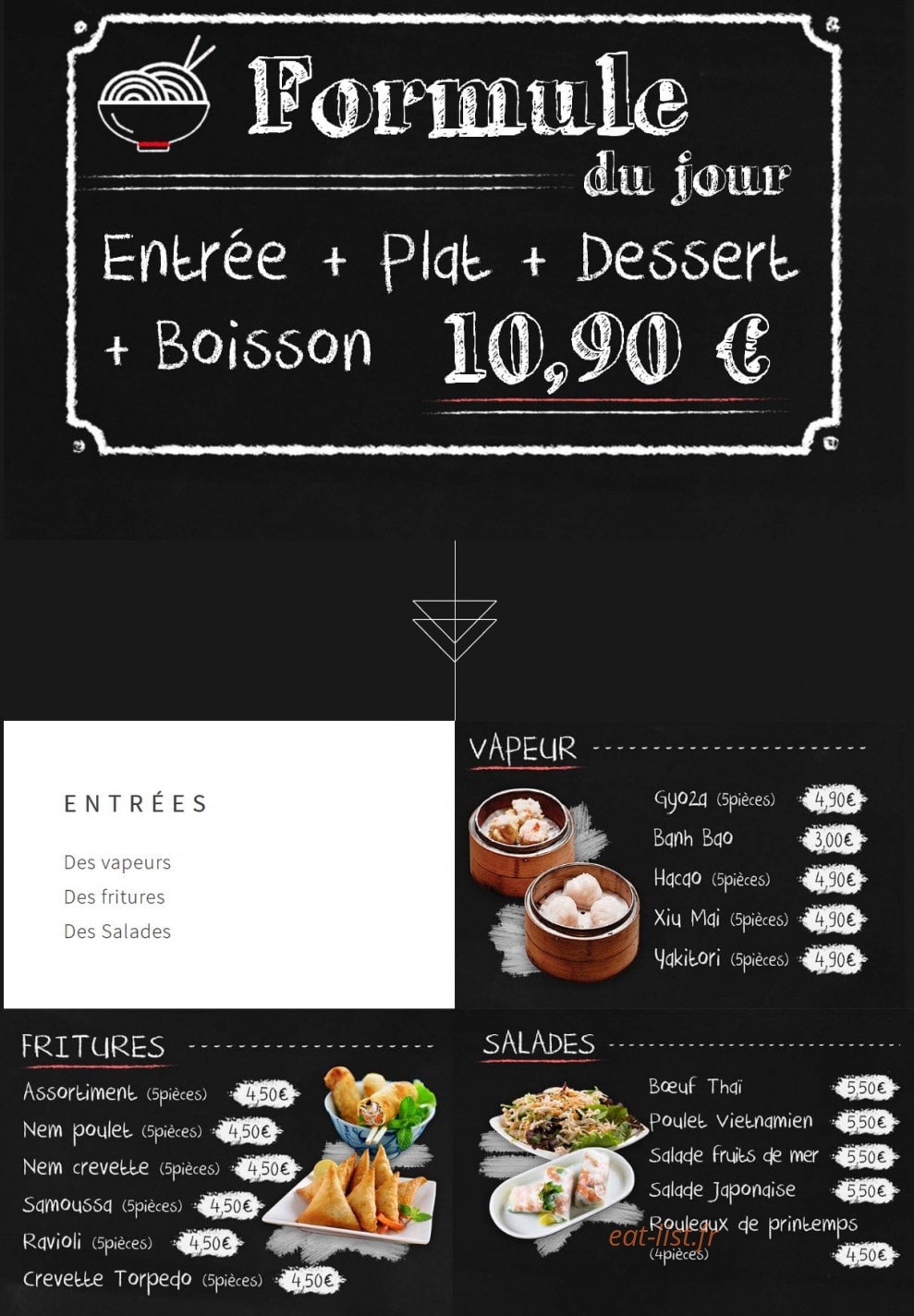 DaKao — carte page 1