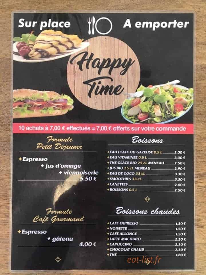 Happy Time — carte page 2