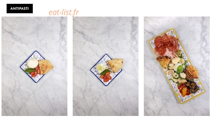 Italian Trattoria — carte page 4