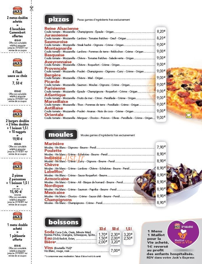 Jack's express — carte page 3