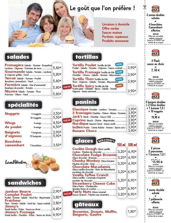 Jack's express — carte page 2