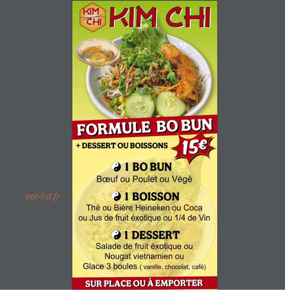 Kim Chi — carte page 1