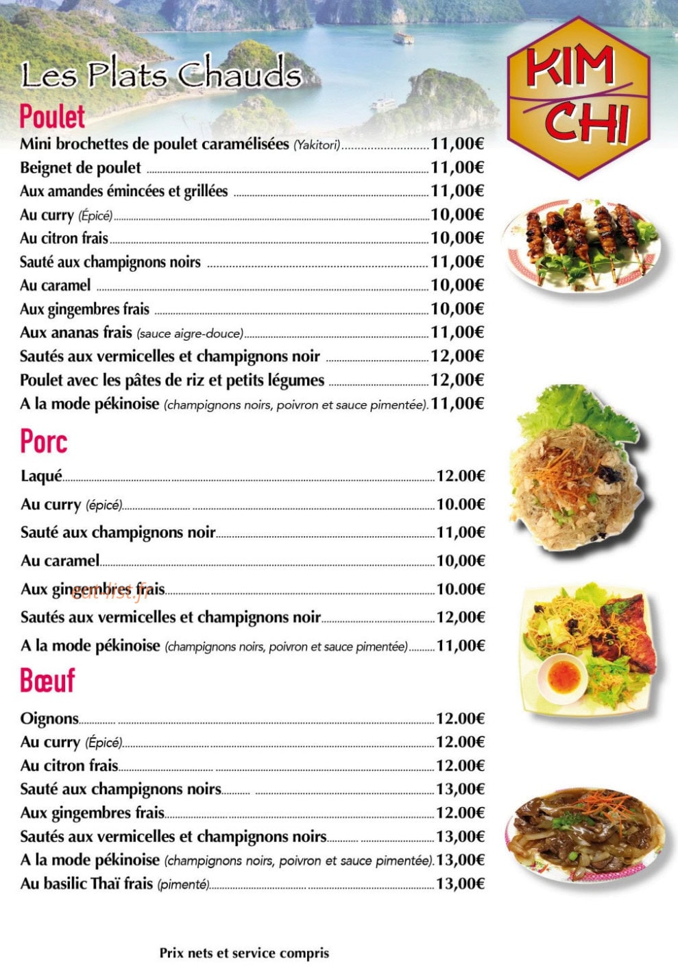 Kim Chi — carte page 6