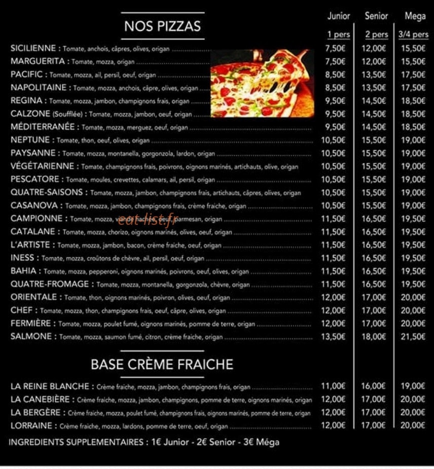 L'Artiste — carte page 2