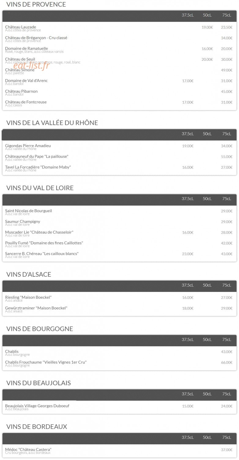 L’Esquinade — carte page 4