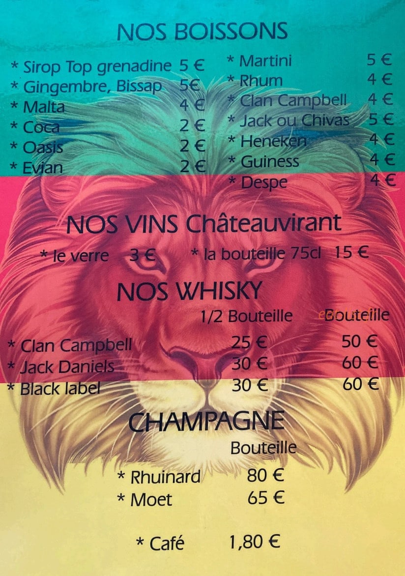 La Jungle — carte page 2