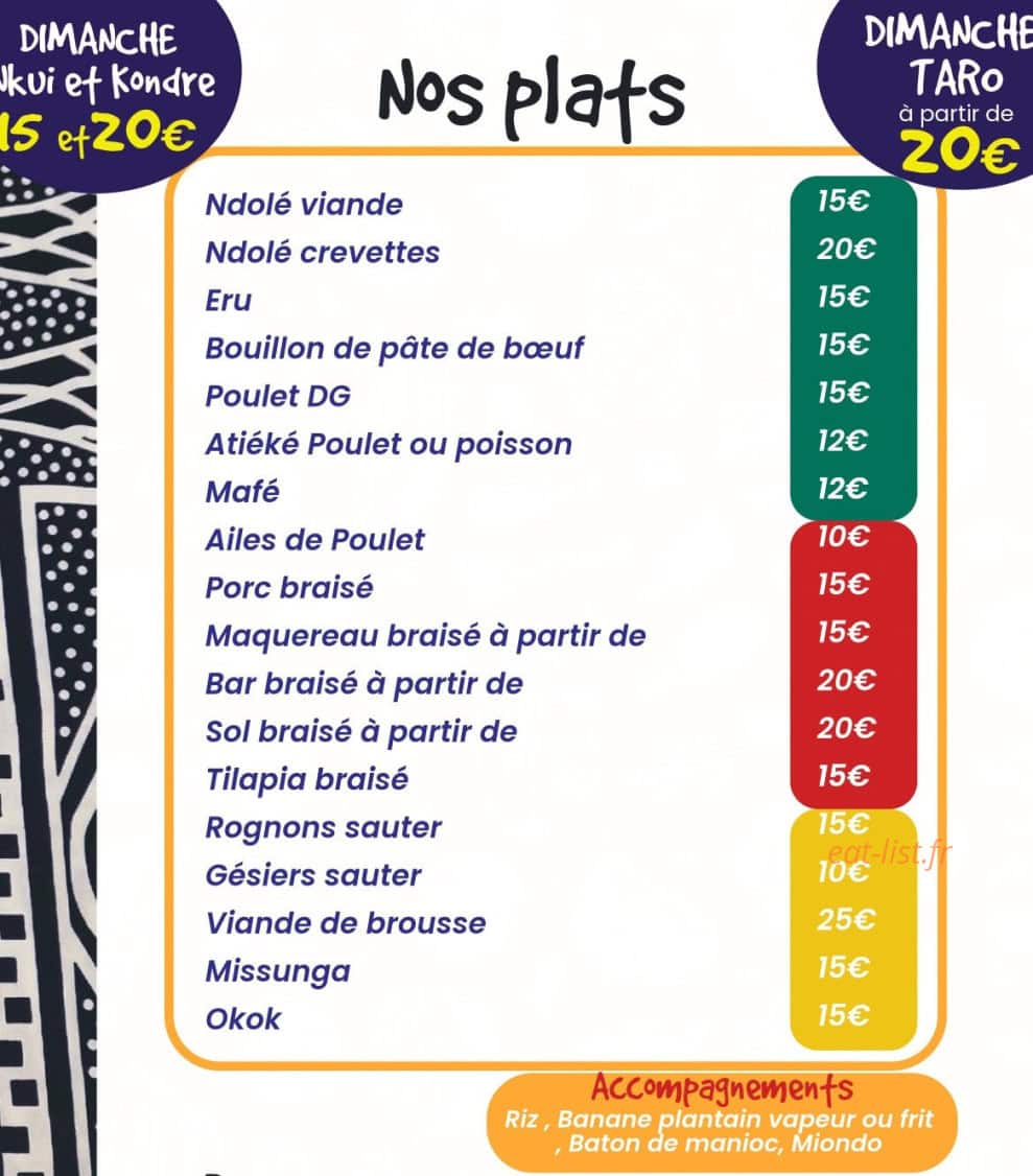 La Legende — carte page 1