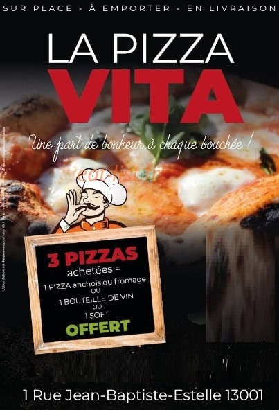 la pizza vita — carte page 1