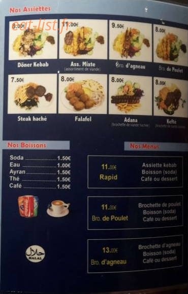 Le bodrum — carte page 2