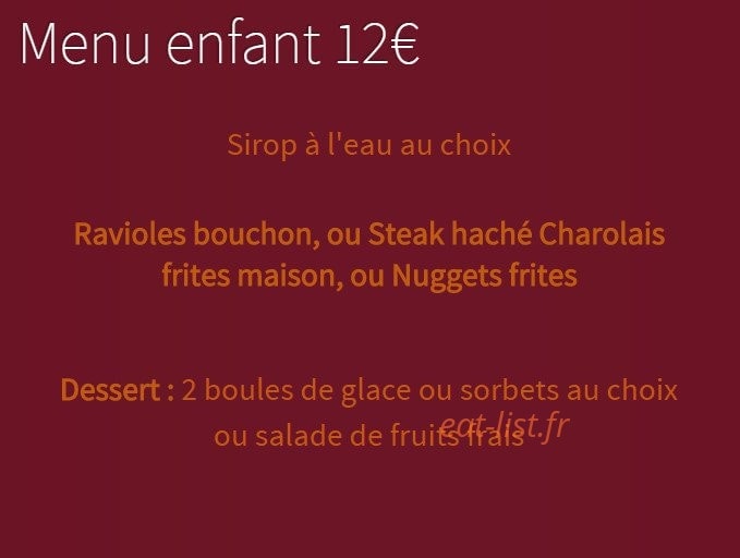 Le Bouchon Provençal — carte page 4