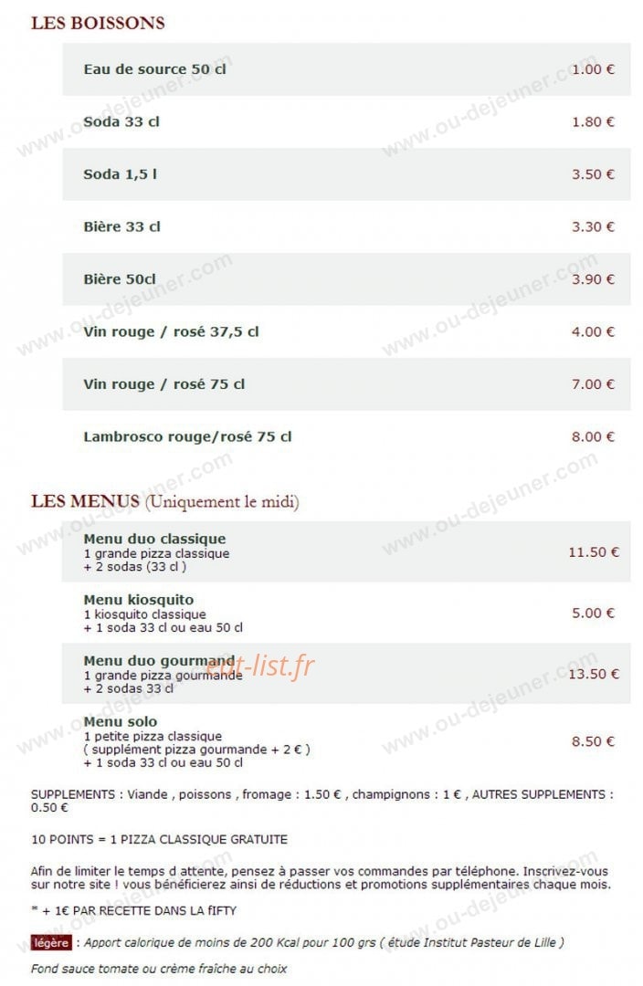 Le Cercle Rouge — carte page 2