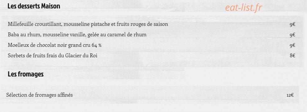 Le Comptoir de César — carte page 3